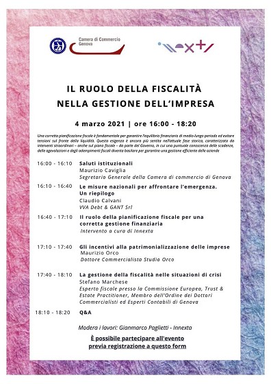 La gestione della fiscalità