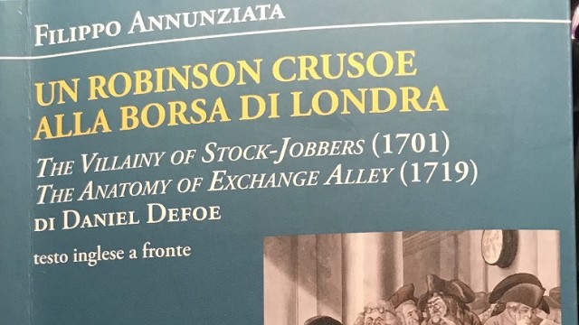 Borsa: un corso per evitare le truffe dal papà di Robinson Crusoe